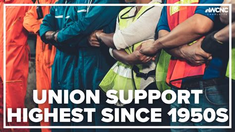 Labor union support increasing, Gallup poll shows | wcnc.com