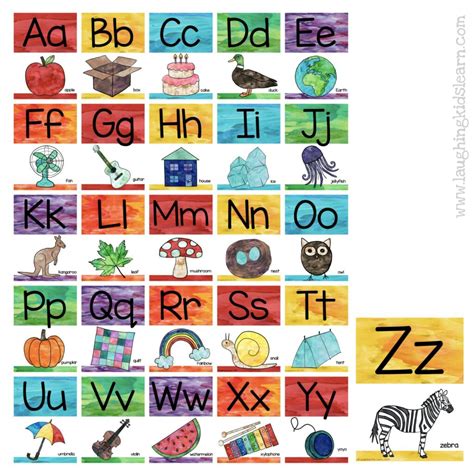 ABC Alphabet Posters - Laughing Kids Learn