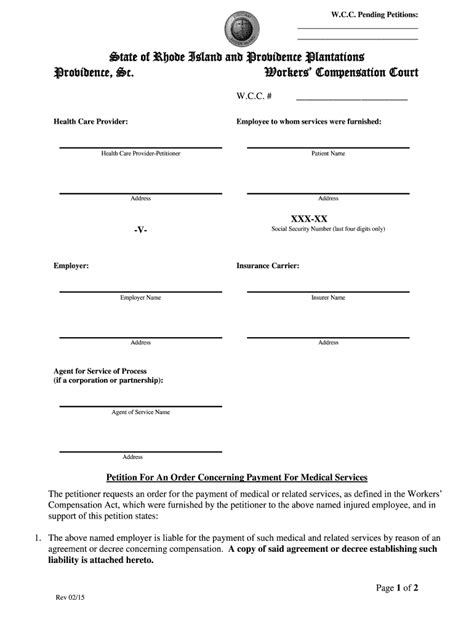 Supreme Court Rhode Island Courts RI Gov Form - Fill Out and Sign ...