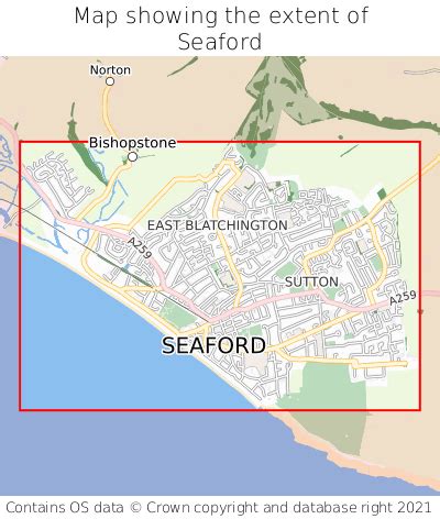 Where is Seaford? Seaford on a map