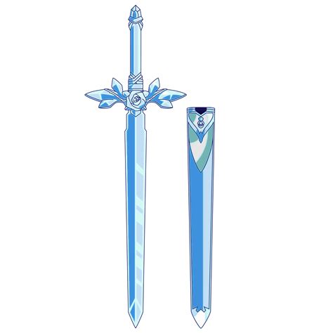 Blue Rose Sword by markolios on DeviantArt