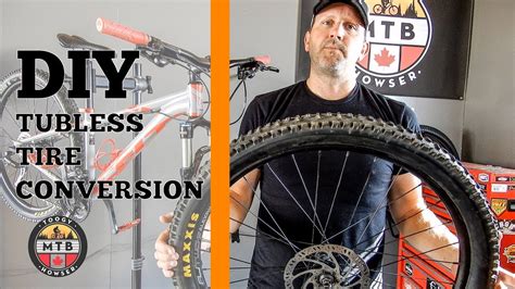 DIY Tubeless Tire Conversion - YouTube