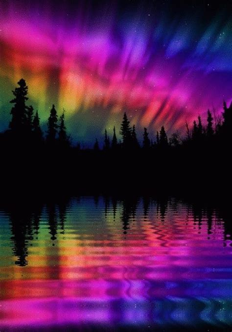 Rainbow Aurora Borealis | Northern lights, Nature, Beautiful nature