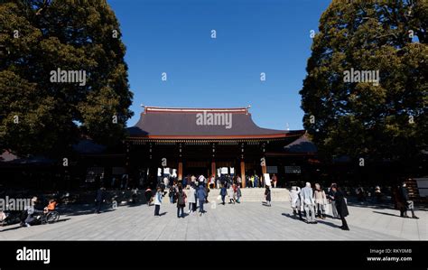 The Meiji shrine, Tokyo Stock Photo - Alamy