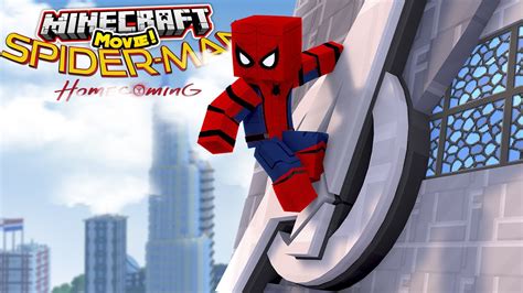 SPIDER-MAN HOMECOMING - THE FULL MINECRAFT MOVIE! | Doovi