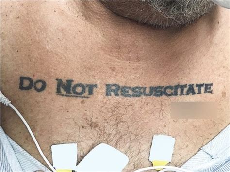 DNR Tattoo: Do Not Respect? - ZDoggMD