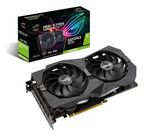 ASUS ROG Strix GeForce GTX 1660 Super™ Advanced 6GB Edition GDDR6 HDMI ...