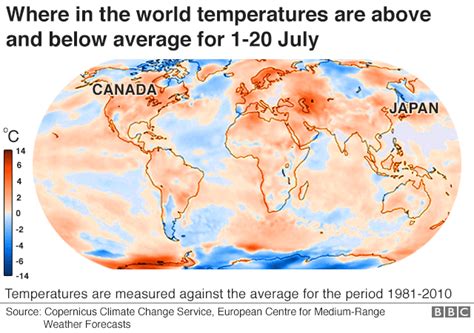 Reality Check: Mapping the global heatwave - BBC News