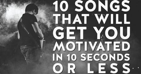 10 Songs That Will Get You Motivated in 30 Seconds or Less | LIVESTRONG.COM | Motivational songs ...