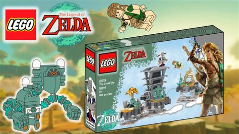 Lego Zelda Great Sky Island Custom Set from Tears of the Kingdom! - YouTube