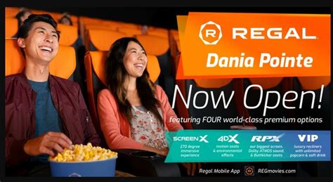 Regal Dania Pointe 4DX, RPX ScreenX & VIP - Cinema Treasures