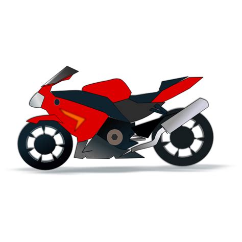 Free Cartoon Motorcycle Clipart And Graphics