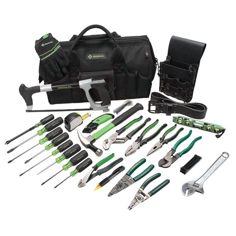 Greenlee 28 piece Master Electrician Kit - Tools - Tool Sets ...