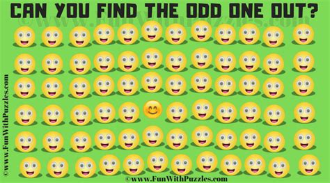 Easy Odd One Out Picture Puzzles for Kids