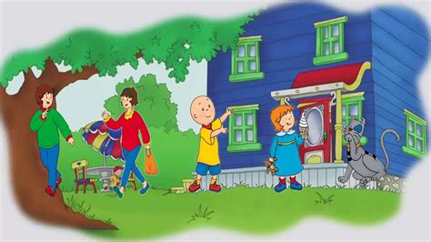 Caillou - Finger Family Songs - Finger Family Nursery Rhymes - YouTube