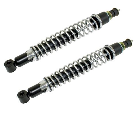 EMPI VW Bug Dune Buggy Black Adjustable Coil-Over Shocks Pair 18" 9571 ...