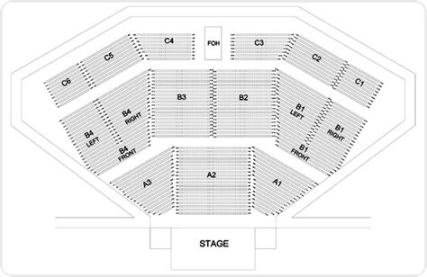 Mission Ballroom Seating Chart