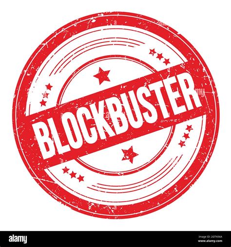 Blockbuster logo sign Cut Out Stock Images & Pictures - Alamy