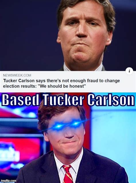 holy moly, when it's up to Tucker Carlson to be the adult in the GOP ...