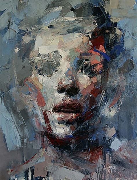 Ryan Hewett | Abstract portrait, Portrait art, Figurative artists