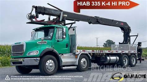 Freightliner M2112 BOOM TRUCK DRYWALL TRUCK CRANE TRUCK / BOOM , 2012, St-Paul-de-l’île-aux-Noix ...