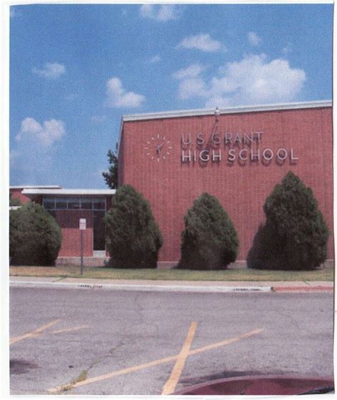 U.S. GRANT HIGH SCHOOL. | Oklahoma history, Vintage pictures, Oklahoma city