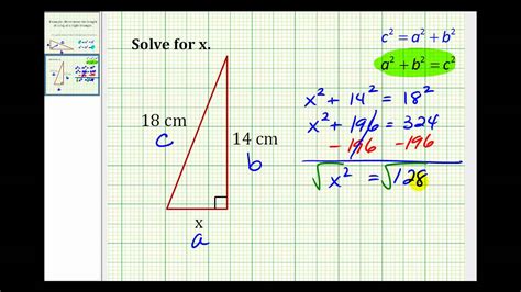 Find Missing Leg Of Triangle