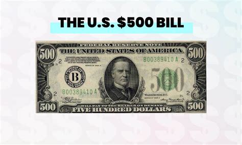 The US $500 Bill: History & How to Identify a Genuine Note