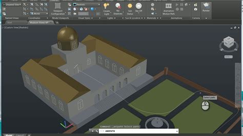 Animation in AutoCAD - YouTube