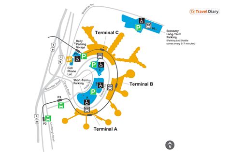 Newark Airport Map