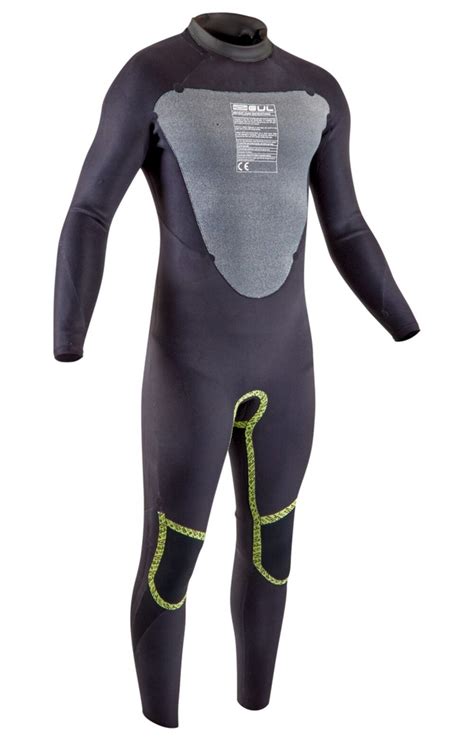 GUL Response 3/2mm Blind Stitched Wetsuit Men's BLK/LIME, £40.00