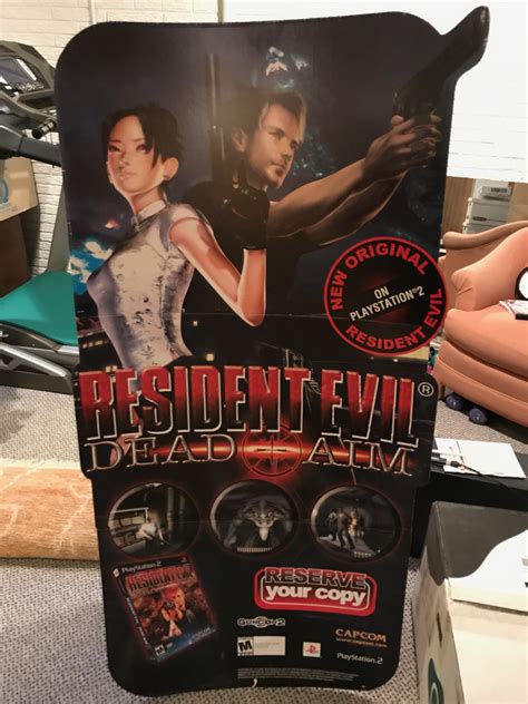 Resident Evil Dead Aim standee... anyone else have this? : r/residentevil