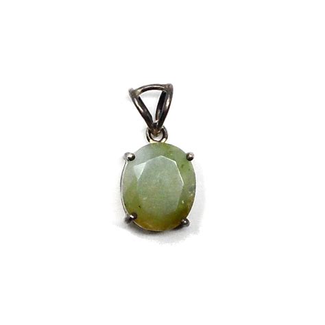 Prehnite Crystal Pendant | The Crystal Man