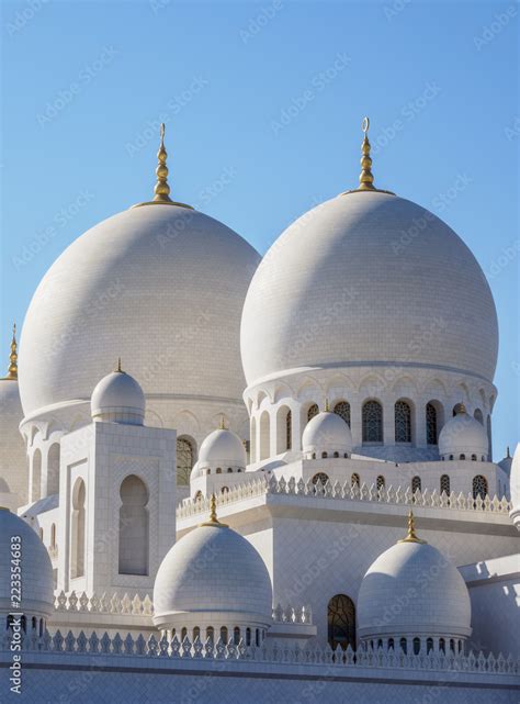 Sheikh Zayed bin Sultan Al Nahyan Grand Mosque, Abu Dhabi, United Arab ...