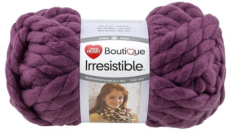 Amazon.com: RED HEART Irresistible Yarn, Berry: Arts, Crafts & Sewing Sewing Stores, Knitting ...