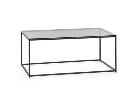 Chicago Smoked Glass Rectangular Coffee Table – Larry O'Keeffe Furniture