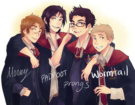 The Marauders in 2020 | Remus lupin fan art, Harry potter illustrations ...