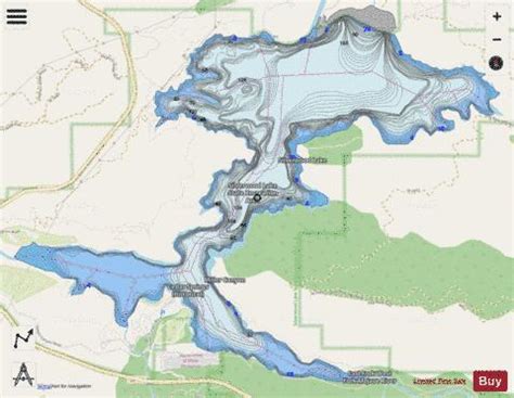 Silverwood Lake Map Of Park