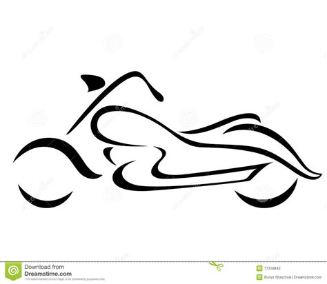 Motorcycle silhouette for emblem. | Motorcycle tattoos, Harley tattoos ...