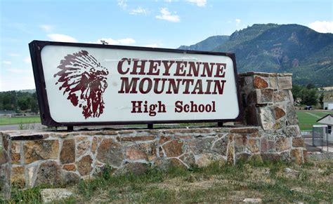 Cheyenne Mountain High School sign.jpg | | gazette.com