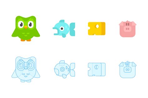 Brand New: New Logo for Duolingo done In-house