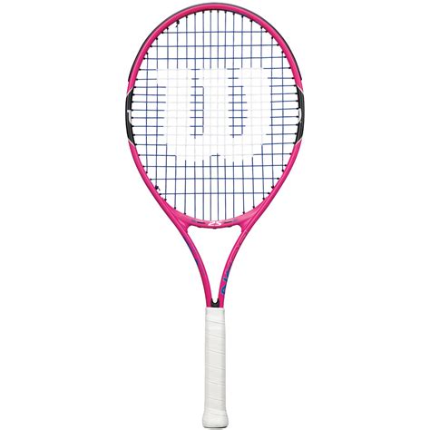 Wilson Burn Pink 25 Junior Tennis Racket - Sweatband.com