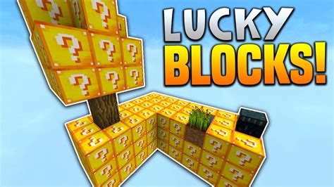 THE LUCKY BLOCK KING!... | Minecraft LUCKY BLOCK SKY BLOCK WARRIORS - YouTube