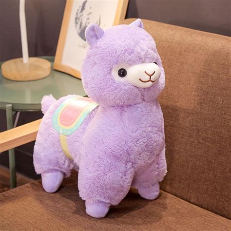 2019 New Fashion Large Size 35Cm Rainbow Alpaca Stuffed Plush Toy Cute Alpaca Doll Pillow For ...