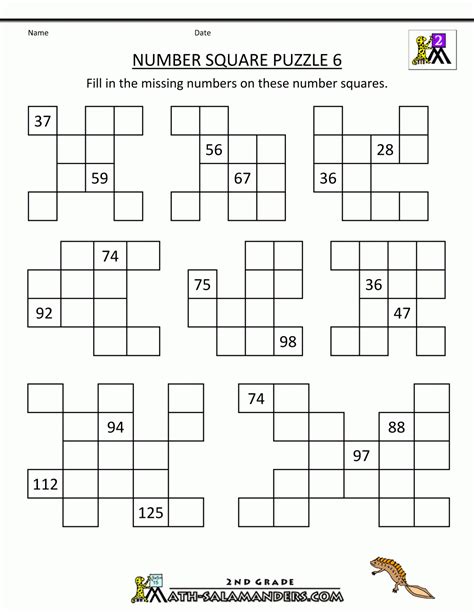 Number Grid Puzzles