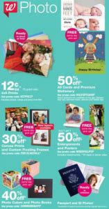 Walgreens Photo Deals: 50% off Photo Cubes & More