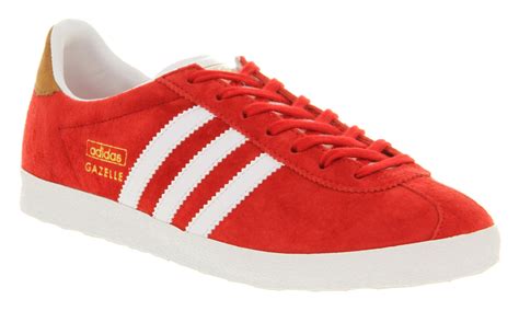 Adidas Gazelle Og Red / adidas Originals Gazelle OG Trainers - Bright ...