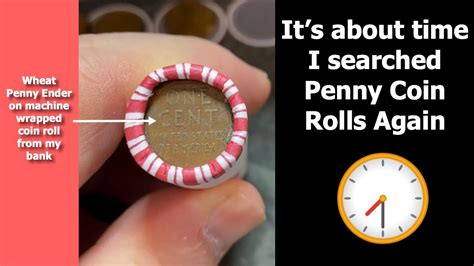 Coin Roll Hunting Pennies: Hoping to strike it rich - YouTube