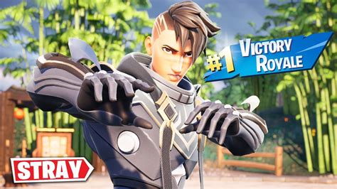 Victoria con la skin STRAY Fortnite - YouTube