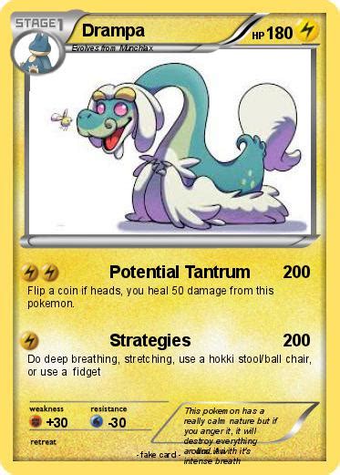 Pokémon Drampa 11 11 - Potential Tantrum - My Pokemon Card